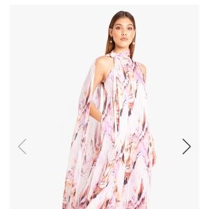 Black Halo Henna Gown